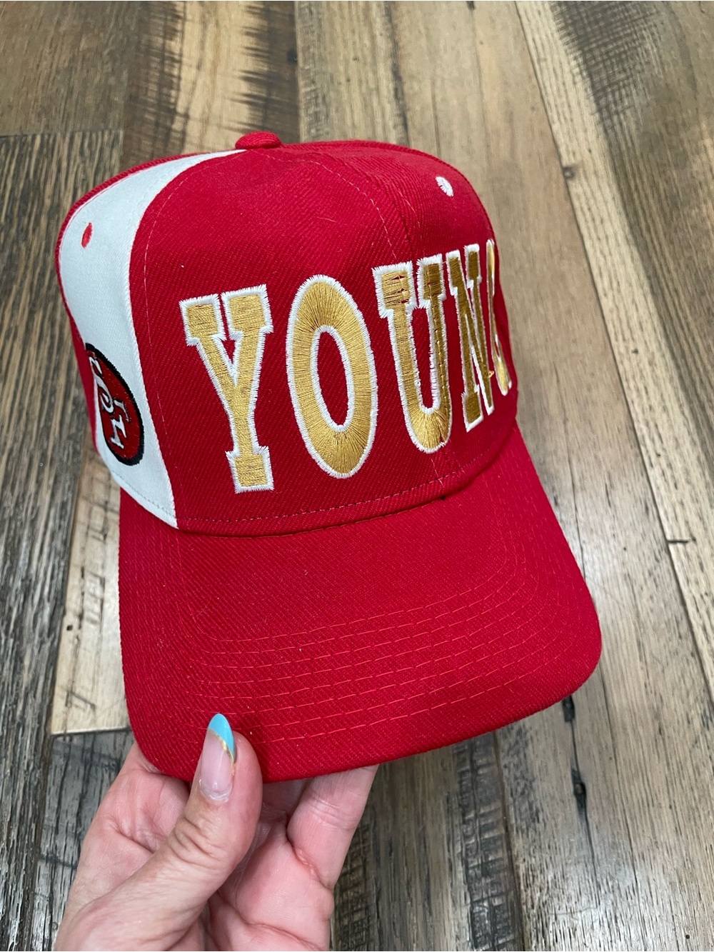 VTG 90s San Francisco Steve Young Starter SnapBack WOOL Hat